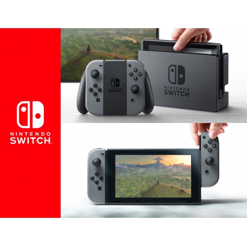 New Nintendo Switch Joy-con Cinza