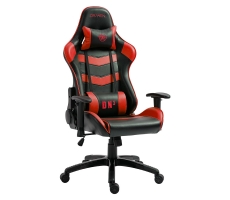 Cadeira Gamer Dn3 Giratória Preto C/Vermelho Draxen