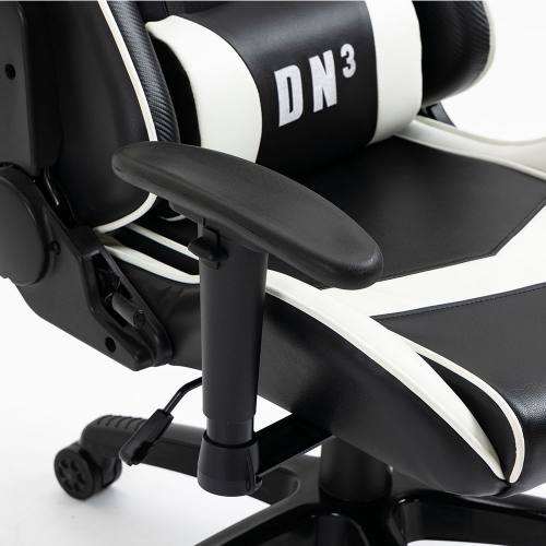 Cadeira Gamer Draxen Dn3 Preto E Branco