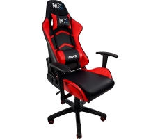 CADEIRA GAMER MX5 GIRATÓRIA PRETO E VERMELHO MYMAX