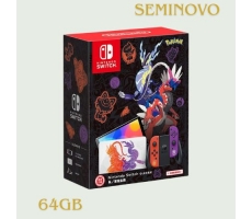 Switch OLED Pokémon Scarlet & Violet Edition ( Edição Especial ) seminovo