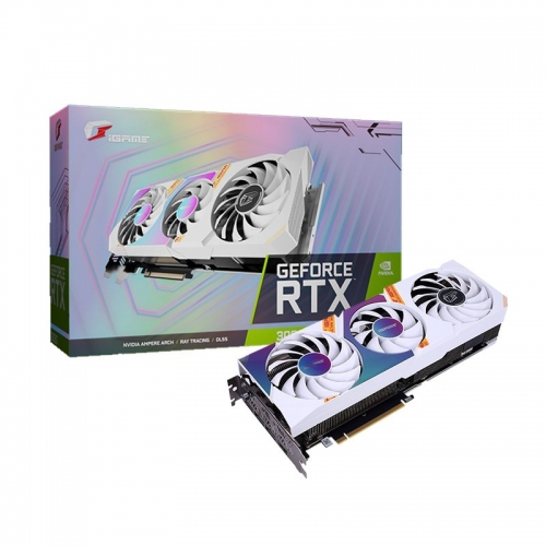 Placa De Video Colorful Igame Geforce Rtx 3070 Ultra W Oc Lhr-v 8gb Gddr6 256bit Colorful (consulte-nos)